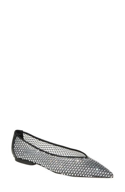 Rebecca Minkoff Rebecca Minkoff Crystal Mesh Ballet Flat