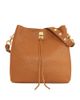 Rebecca Minkoff Rebecca Minkoff Darren Medium Brown Pebbled Leather Shoulder Bag - 1