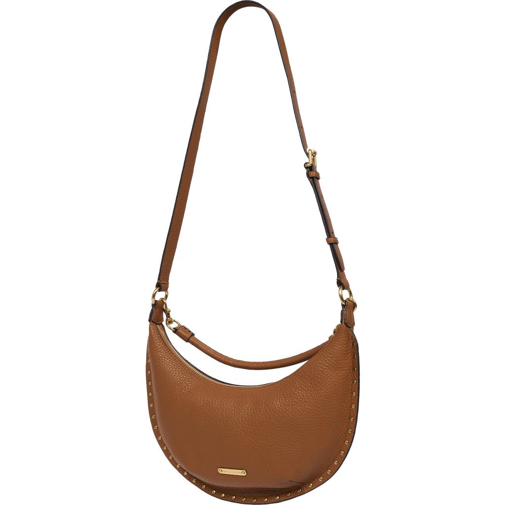 Rebecca Minkoff Rebecca Minkoff Darren Small Crescent Leather Crossbody Bag
