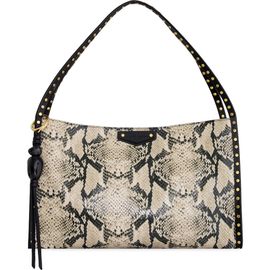 Rebecca Minkoff Rebecca Minkoff Dylan Snake Embossed Leather Shoulder Bag