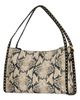 Rebecca Minkoff Rebecca Minkoff Dylan Snake Embossed Leather Shoulder Bag - 3