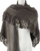 Rebecca Minkoff Rebecca Minkoff Knitted Triangle Scarf Wrap with Fringe - 4
