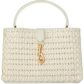 Rebecca Minkoff Rebecca Minkoff Megan Woven Top Handle Handbag