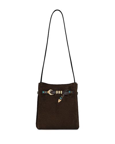 Rebecca Minkoff Rebecca Minkoff Miller Medium Suede Bucket Bag