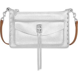 Rebecca Minkoff Rebecca Minkoff Mini Darren Top Zip Leather Crossbody Bag