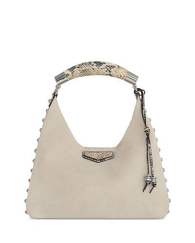 Rebecca Minkoff Rebecca Minkoff Nolita Small Suede Top Handle Bag