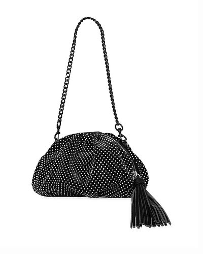 Rebecca Minkoff Rebecca Minkoff Ruched Crystal Clutch