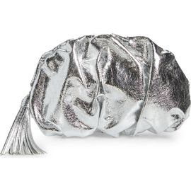 Rebecca Minkoff Rebecca Minkoff Ruched Faux Leather Clutch