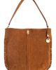 Rebecca Minkoff Rebecca Minkoff Slim Darren Stud & Tiger's Eye Embellished Hobo Bag - 1