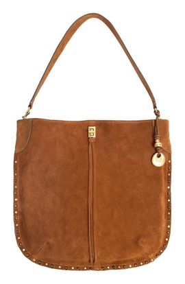 Rebecca Minkoff Rebecca Minkoff Slim Darren Stud & Tiger's Eye Embellished Hobo Bag