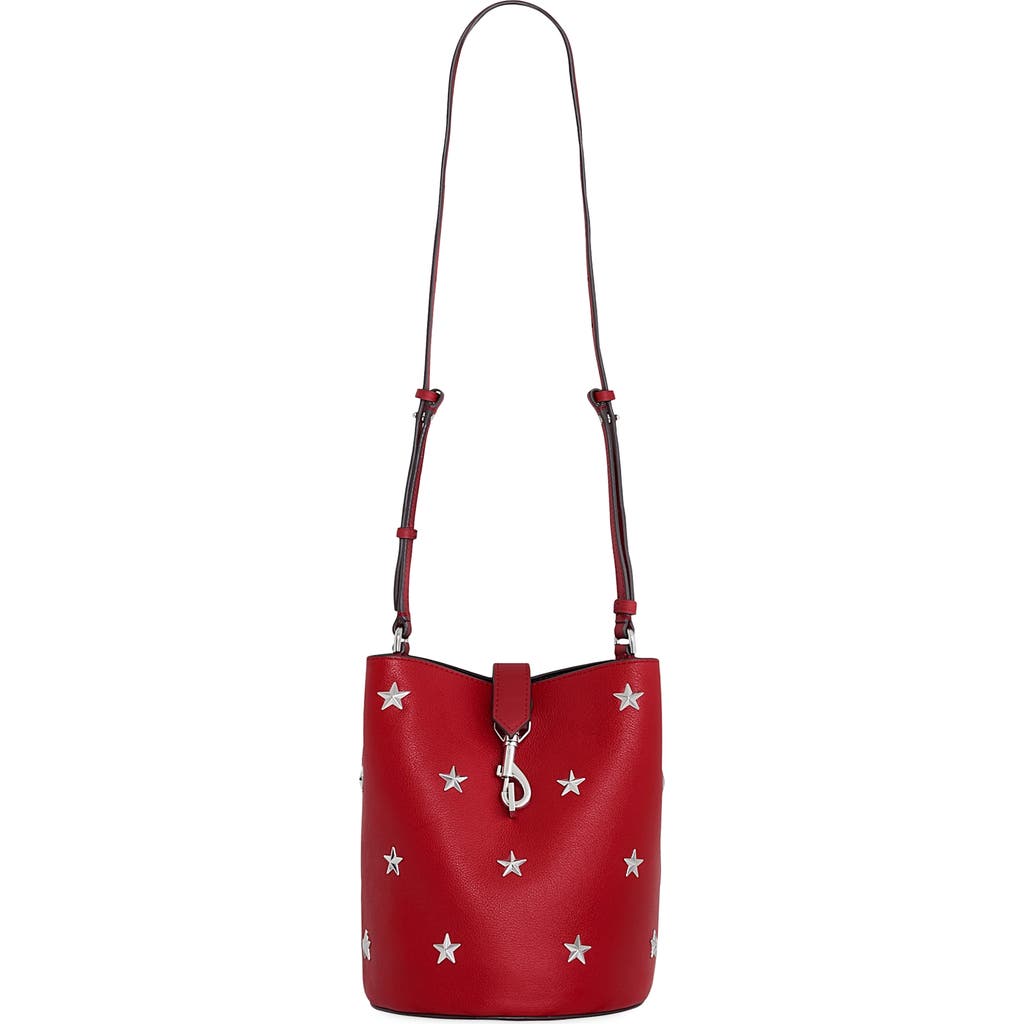 Rebecca Minkoff Rebecca Minkoff Small Megan Star Leather Bucket Bag