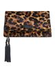 Rebecca Minkoff Rebecca Minkoff Tessa Medium Leopard Print Calf Hair Convertible Clutch - 4
