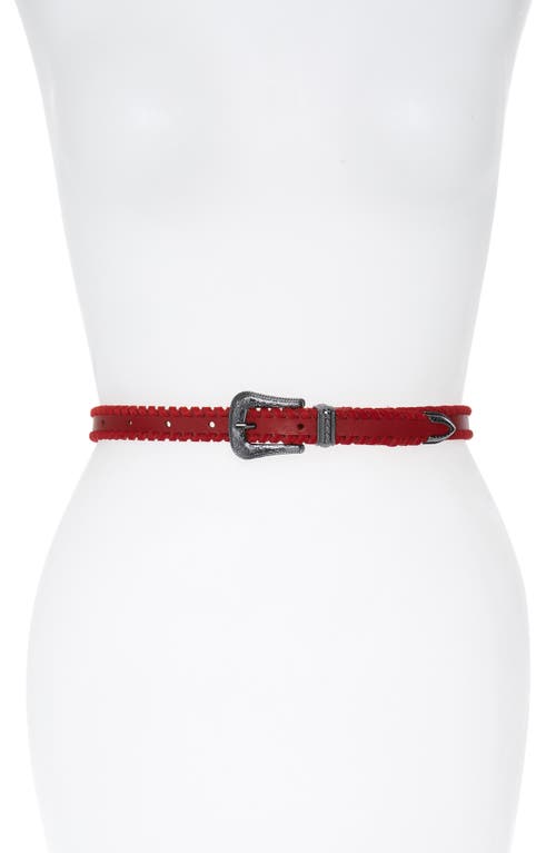 Rebecca Minkoff Rebecca Minkoff Whipstitch Leather Belt
