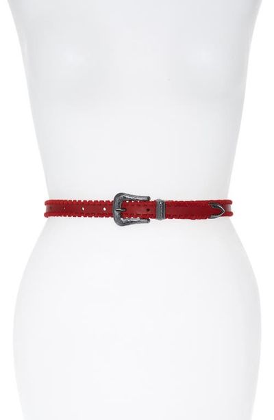 Rebecca Minkoff Rebecca Minkoff Whipstitch Leather Belt