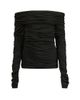 Rebecca Minkoff Women's Maria Ruched Stretch-Cotton Off-The-Shoulder Top - 5