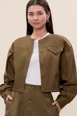 Rebecca Taylor Rebecca Taylor Aria Twill Jacket
