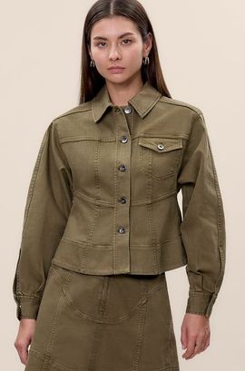 Rebecca Taylor Rebecca Taylor Carmen Garment Dyed Jacket
