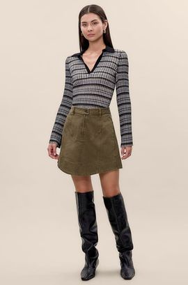 Rebecca Taylor Rebecca Taylor Carmen Garment Dyed Skirt