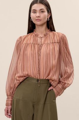 Rebecca Taylor Rebecca Taylor Celeste Stripe Blouse