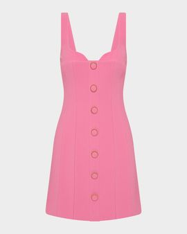 REBECCA VALLANCE Muriel Panelled A-Line Mini Dress