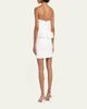 REBECCA VALLANCE Ozias Strapless Flower Peplum Mini Dress - 3