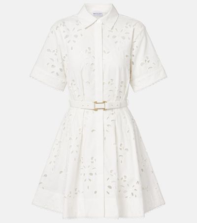 Rebecca Vallance Rebecca Vallance Artesan broderie anglaise minidress