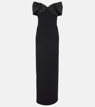 Rebecca Vallance Rebecca Vallance Athena caped crÃªpe gown