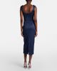 Rebecca Vallance Rebecca Vallance Ayla embellished satin cocktail dress - 6