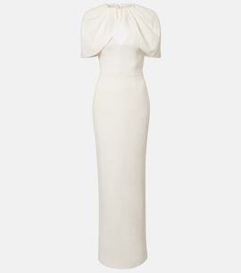 Rebecca Vallance Rebecca Vallance Bridal Cameron caped crÃªpe gown