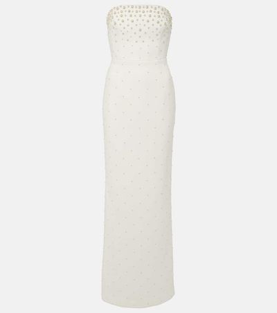 Rebecca Vallance Rebecca Vallance Bridal Theresa faux pearl-embellished gown