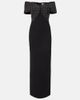 Rebecca Vallance Rebecca Vallance Ederson embellished crÃªpe bustier gown - 1