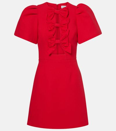 Rebecca Vallance Rebecca Vallance Kaylee bow-detail minidress