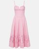Rebecca Vallance Rebecca Vallance Montreux cotton-blend bustier dress - 1