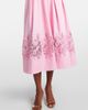 Rebecca Vallance Rebecca Vallance Montreux cotton-blend bustier dress - 4