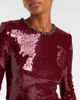 Rebecca Vallance Rebecca Vallance Nero sequined gown - 4
