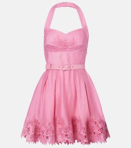 Rebecca Vallance Rebecca Vallance Petalite lace-trimmed minidress