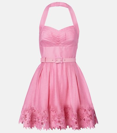Rebecca Vallance Rebecca Vallance Petalite lace-trimmed minidress