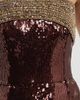 Rebecca Vallance Rebecca Vallance Women's Glimmer Embellished Sequin Strapless Column Gown - 6