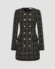 Rebecca Vallance Rebecca Vallance Women's Meringue Embellished Tweed Blazer Mini Dress - 1