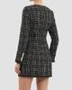 Rebecca Vallance Rebecca Vallance Women's Meringue Embellished Tweed Blazer Mini Dress - 3