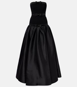 Rebecca Vallance Rebecca Vallance Zendaya satin-paneled bustier gown