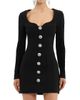 Rebecca Vallance Women's Annaleigh Diamanté Minidress - 1