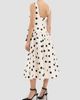 Rebecca Vallance Women's Bacio Polka Dot Midi Dress - 3