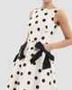 Rebecca Vallance Women's Bacio Polka Dot Midi Dress - 7