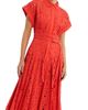 Rebecca Vallance Women's Blaire Guipure Lace Midi-Shirtdress - 4
