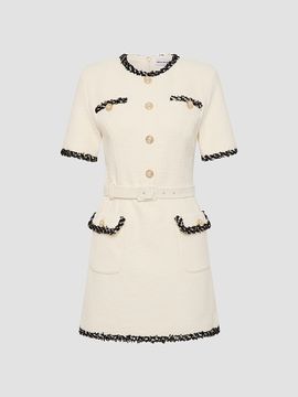 Rebecca Vallance Women's Jacquie Tweed Minidress
