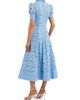 Rebecca Vallance Women's Kitsu Eyelet Floral Cotton Midi-Dress - 3