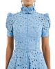 Rebecca Vallance Women's Kitsu Eyelet Floral Cotton Midi-Dress - 4