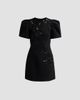 Rebecca Vallance Women's Livia Puff-Sleeve Mini Dress - 1