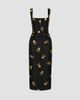 Rebecca Vallance Women's Mariya Metallic Floral Midi-Dress - 7
